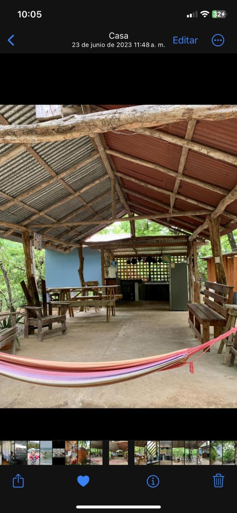 Nieves Surf Hostel And Camping Плая Авеляна Екстериор снимка